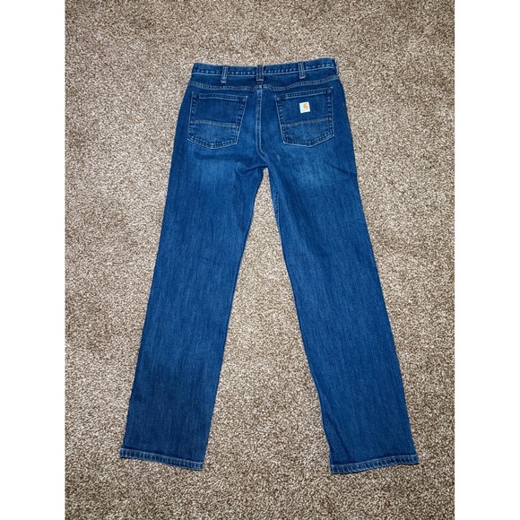 Carhartt Rugged Flex Loose Fit Jean Womens 10 Regular Workwear Grunge Outdoor - Picture 5 of 11